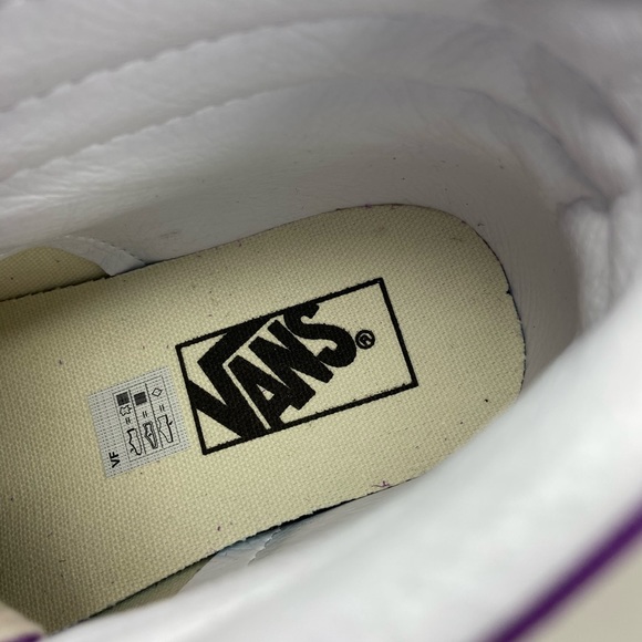 Vans Sk8-Hi Dewberry & True White Sneakers - Picture 10 of 16